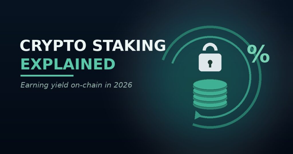 Crypto Staking Explained: Earn Yield in 2026
